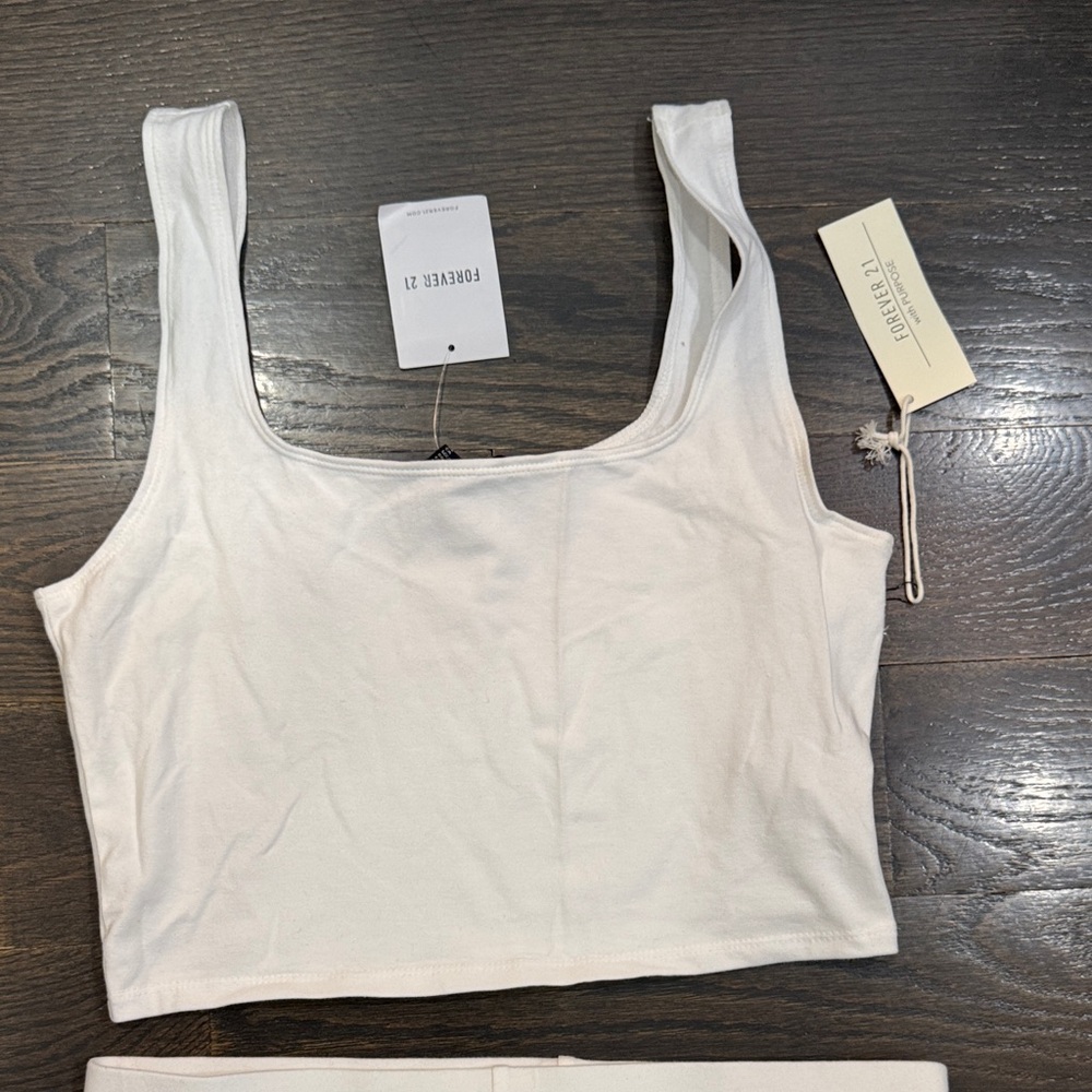 Forever Women's White Lounge Set - Picture 3 of 3